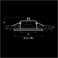 Встраиваемый светильник Lightstar Anello 002250