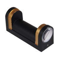 Архитектурный светильник Reluce 86814-9.2-002TL COB2*3W BK+GD
