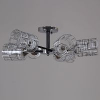 Люстра на штанге Reluce 26260-0.3-06 CR+BK