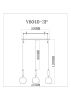 Подвесной светильник Moderli Scrumbel V11565-3P