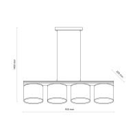 Подвесной светильник TK Lighting 11770 Viga Shade a073072