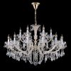 Подвесная люстра Crystal Lux CRISTELLE SP12+6 GOLD