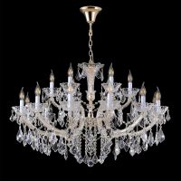 Подвесная люстра Crystal Lux CRISTELLE SP12+6 GOLD