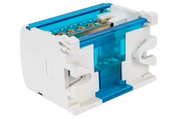 Шина "N" нулевая на DIN-рейку в корпусе 2х7 групп TDM