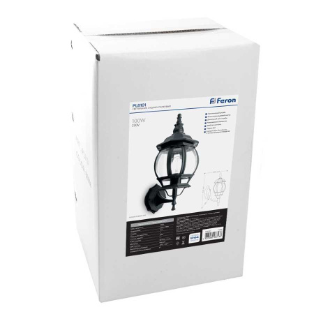 Настенный светильник Feron 8101 11096 черный