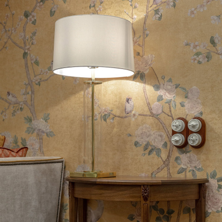 Рамка на 2 поста итальянский орех WL15-frame-02 Werkel