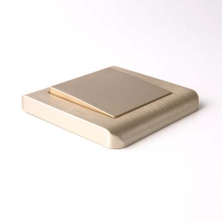 Рамка Stream на 1 пост шампань WL12-Frame-01 Werkel