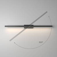 Настенный светильник Elektrostandard Rino черный 40157/LED 4690389217623 a071223