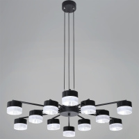 Потолочная люстра Reluce 19490-0.4-6+6 Black