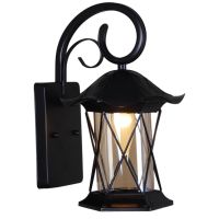 Уличный настенный светильник Reluce 08281-9.2-001U BK RLOS