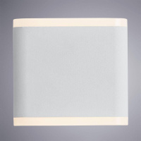 Уличный настенный светодиодный светильник Arte Lamp A8153AL-2WH