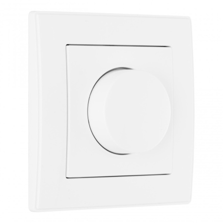 Диммер с рамкой Arte Milano SET06-1-48-1 white