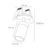 Подсветка для ювелирных изделий Arte Lamp Presto A6386PL-1BK