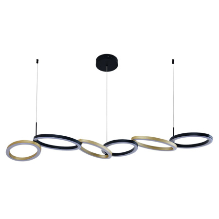 Подвесной светильник Indigo Anello 14034/C/6P Black