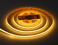 Светодиодная лента Ambrella Light Illumination COB 616Led/19W m/ 24V IP20 3000K/ 5m*12mm*2mm (2 конт.) GS4801