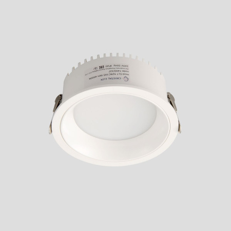 Встраиваемый светильник Crystal Lux CLT 529C105 WH 4000K