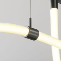 Потолочный коннектор с тросовым подвесом Maytoni Technical Tau TRA154CSW-1B