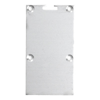 Заглушка без отверстия для профиля CAB267, LD365 (комплект 4шт) Feron LD365 48240