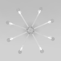 Подвесная люстра Eurosvet Rosher 60141/8 хром