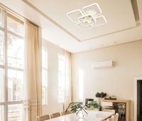 Потолочная светодиодная люстра Escada Square 10220/5LED 98W
