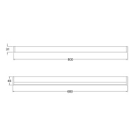 Настенный светильник Escada Trace 10214/S LED White
