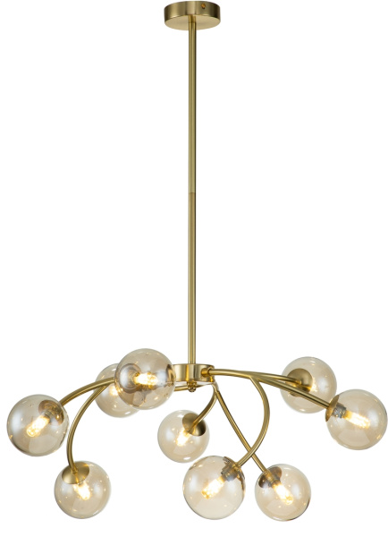 Люстра на штанге Indigo Intero 11024/9R Gold V000227