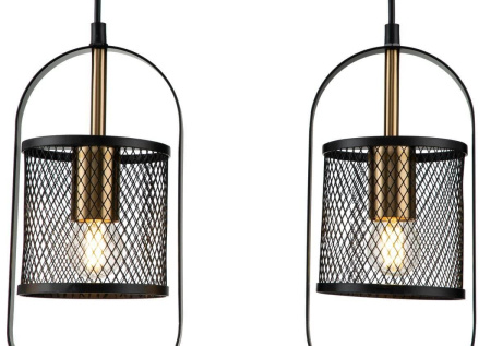 Подвесная люстра Indigo Via 10009/3P Black V000183