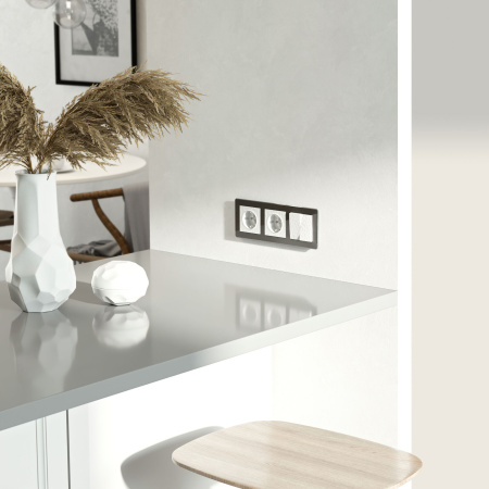 Выключатель Werkel Hammer двухклавишный белый W1220001