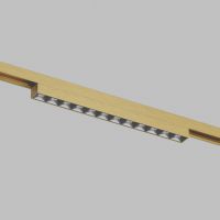 Трековый магнитный светильник Denkirs Shine Grill Zigbee DK5971-SB