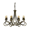 Подвесная люстра Elstead Lighting OV8-BLK-GOLD