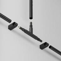 Т- образный коннектор для штанговой системы Maytoni Axity CA007TC-B