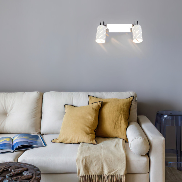 Спот Eurosvet Fente 20090/2 белый/хром