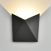 Уличный настенный светодиодный светильник Elektrostandard 1517 Techno LED Batterfly черный