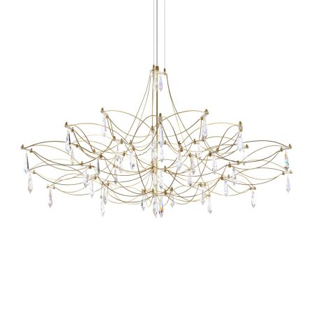 Подвесная люстра Loft IT Mira 10590/1000 Gold Asfour