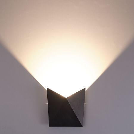 Уличный настенный светильник Arte Lamp Busta A1609AL-1BK