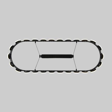 Подвесная люстра Eurosvet Tapioca 90332/26 черный a068075