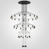 Каскадная люстра ImperiumLoft Vibia Wireflow 75393-22