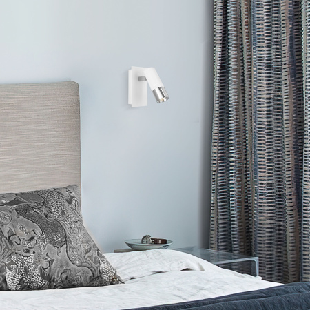 Светодиодный спот Eurosvet Cast 20142/1 Led белый/хром