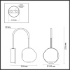 Бра Odeon Light Jemstone 5084/5WL