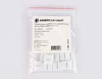 Соединитель прямой для светодиодной ленты 5050 12/24V (4 конт.) GS6201 (10шт) Ambrella Light Illumination GS6201