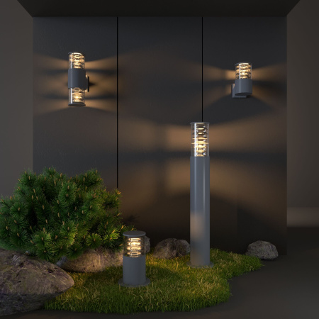 Ландшафтный светильник IP54 1508 Techno серый Elektrostandard