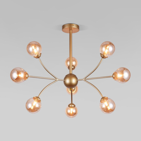 Люстра на штанге Eurosvet Astro 30179 матовое золото