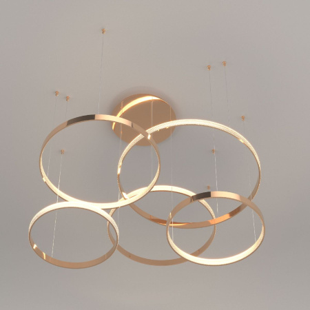 Подвесная люстра Eurosvet Posh 90175/5 медный a045415