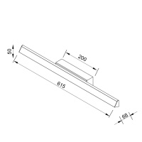 Настенный светильник Mantra Lineal 8963