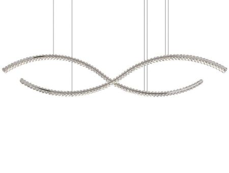Подвесной светодиодный светильник Newport 8242/160 chrome М0067529