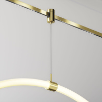 Коннектор с тросовым подвесом для магнитного шинопровода Maytoni Technical Tau Flarity TRA154SW-1BS