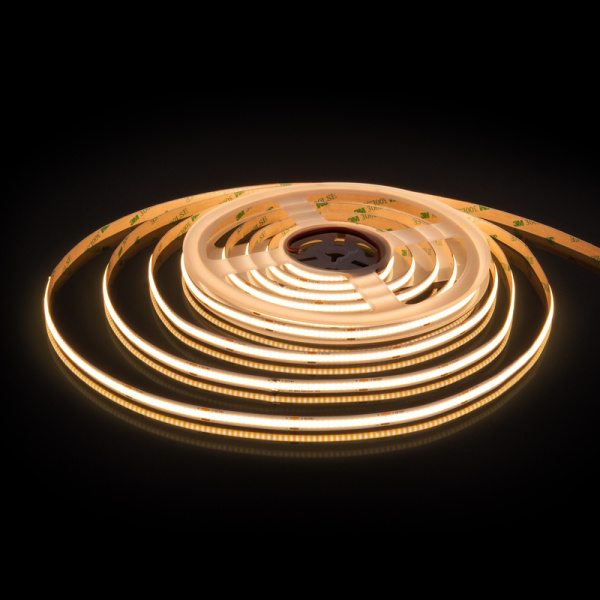 Светодиодная лента Elektrostandard 24V 11W 352Led COB IP20 теплый белый, 5м 4690389170089