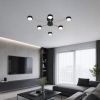 Потолочный светильник Escada Luminix 120008/6R Black/Gold ES0000094
