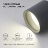 Уличный потолочный светильник Apeyron Graphite 11-115