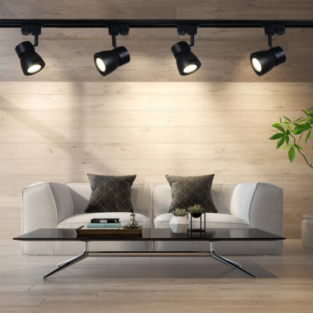 Трековый светильник Reluce 06302-9.3-001RN MR16 BK